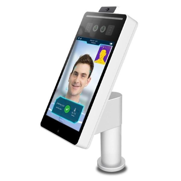 WATRF-08 | Sistema control de acceso con reconocimiento facial y control de temperatura.