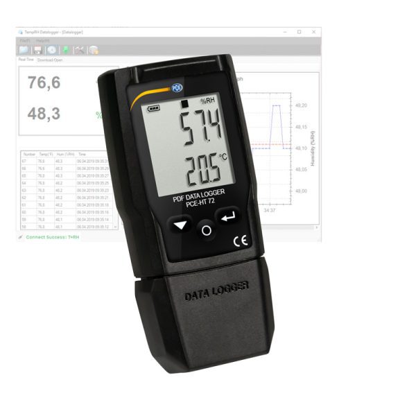 TERMOHIGRÓMETRO PCE-HT 72 - HIGIELECTORNIX